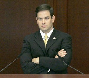 Rubio claims Crist exceeded authority