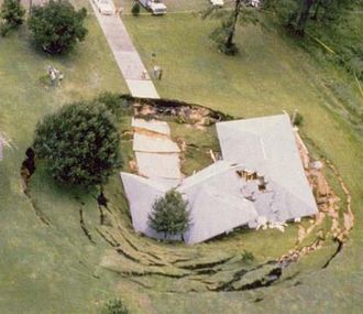 Sinkhole Damage