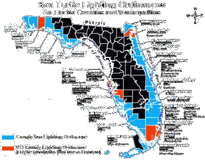 Click to Florida Lighting Laws Map