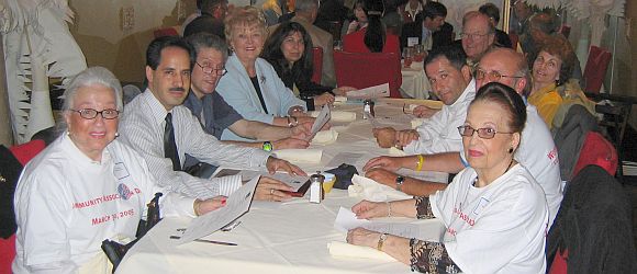 Condo Owners discuss issues during a luncheon meeting on CA Day in Tallahassee