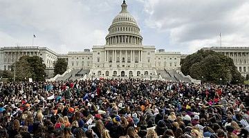 Gun Control Demonstration in Washington DC