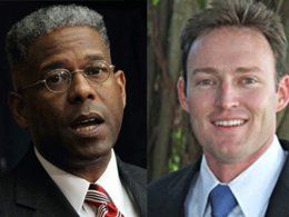 Congressman Allen West and Challenger Patrick Murphy