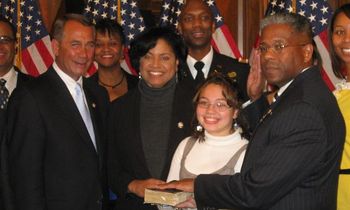 Congressman Allen West taking Oath of Office