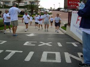 Walkers Closing in on Finish Line