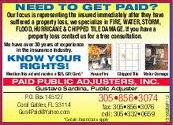 Illegal Public Adjuster Advertisement