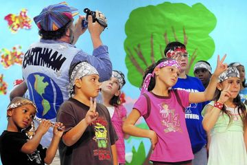 Kids in CSC Summer Camp Dance for a Music Video