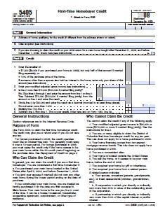 Click to IRS Form 5405