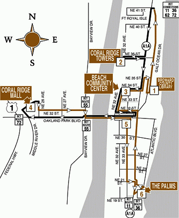 Click Here to get Sun Trolley Transit Information