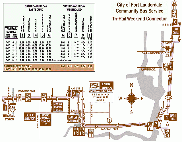 Click to Tri-Rail Weekend Connector