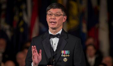 A.M.A. President and 27-year Navy Veteran Dr. Robert M. Wah