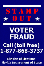 Division of Elections Voter Fraud