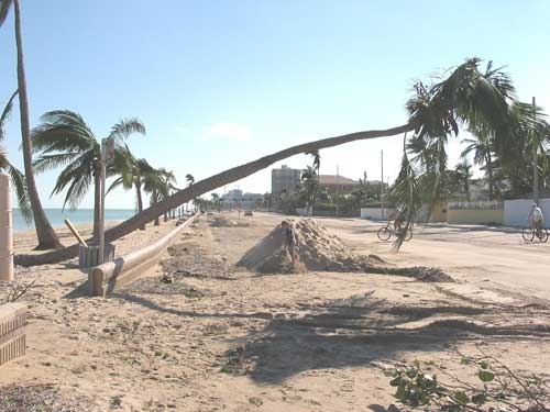 Sand from Fort Lauderdale Beach is Covers A1A