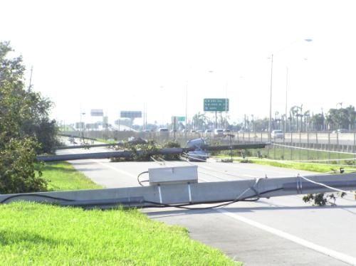 Poles Rotted at Base Fell Like Toothpicks