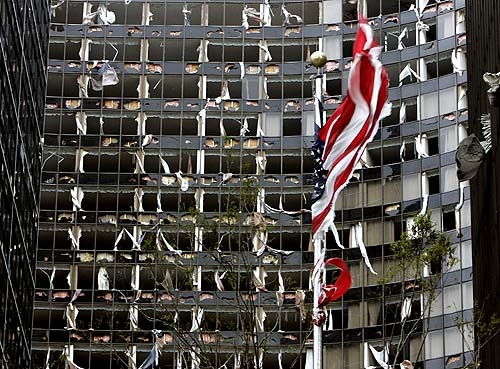 Hyatt in New Orleans After Katrina - Wrong Windows